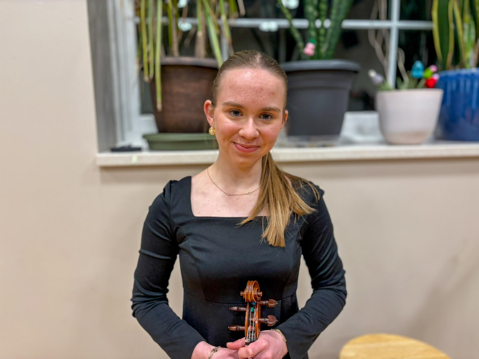 Since she was five years old, Abigail Sigafoose '26 has played violin. This year, she was chosen for the High School Honors Performance Series, which will take place at Carnegie Hall in New York City from February 6-10.