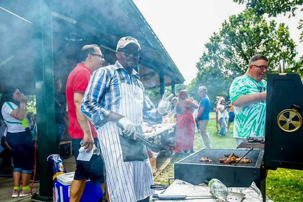 Kamel Elgiseer has expanded his hobby of cooking to large church groups and events where he brings Middle Eastern flavors to his recipes.